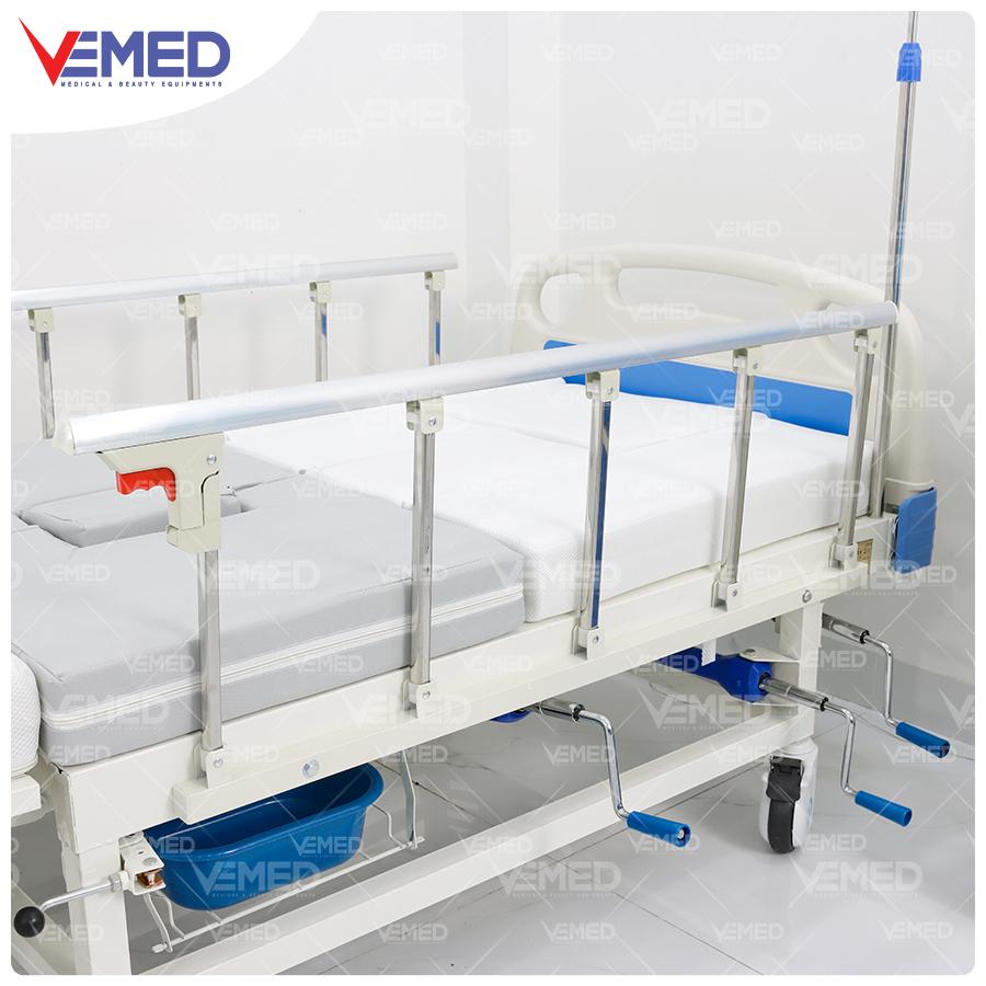 Giường ICU chỉnh cơ 4 tay quay Hi-MEC HMNB-2010 - Hình ảnh 3