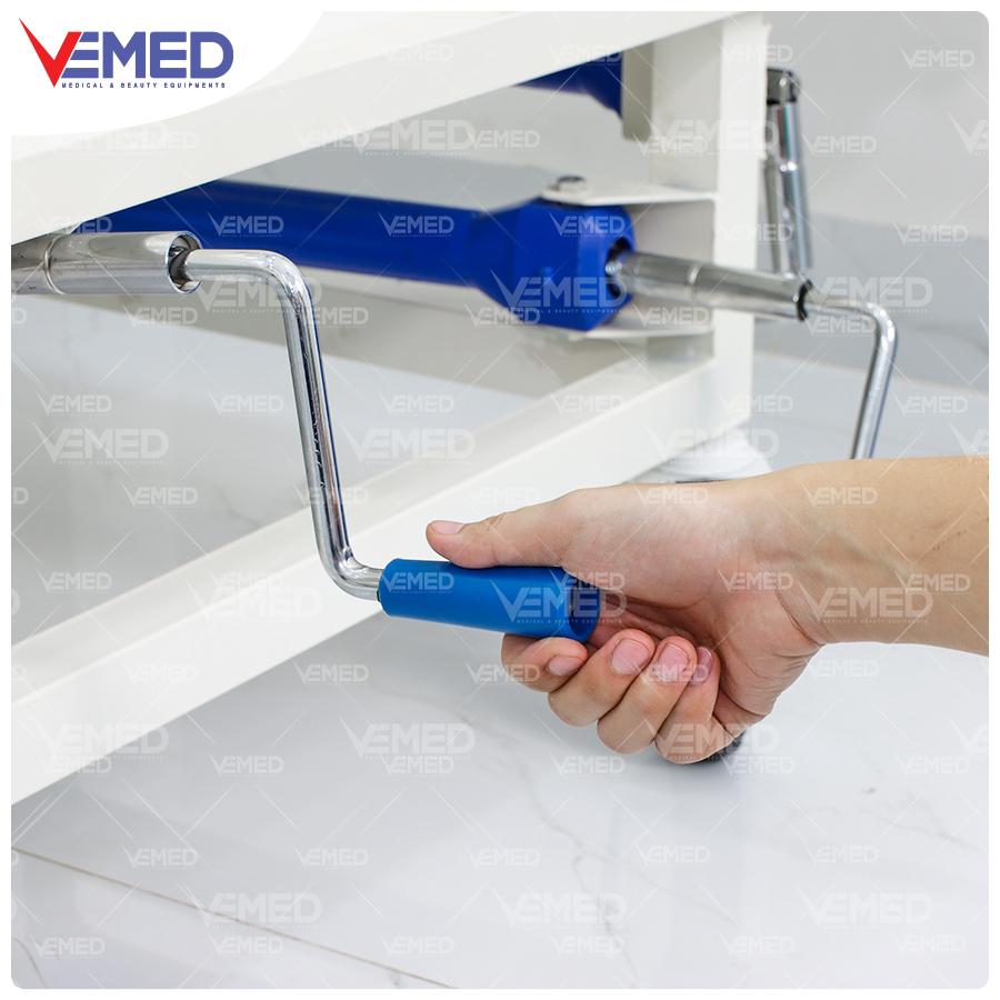 Giường ICU chỉnh cơ 4 tay quay Hi-MEC HMNB-2010 - Hình ảnh 4