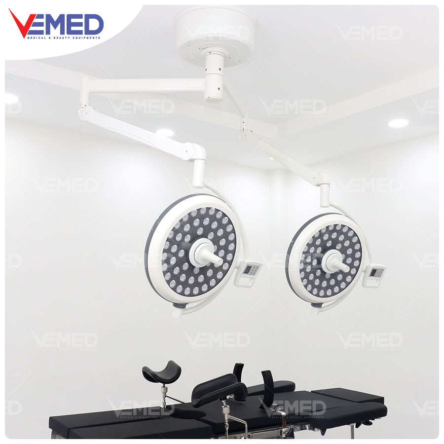 Đèn Mổ Treo Trần 2 Nhánh Full LED Bóng Đôi LED500/500