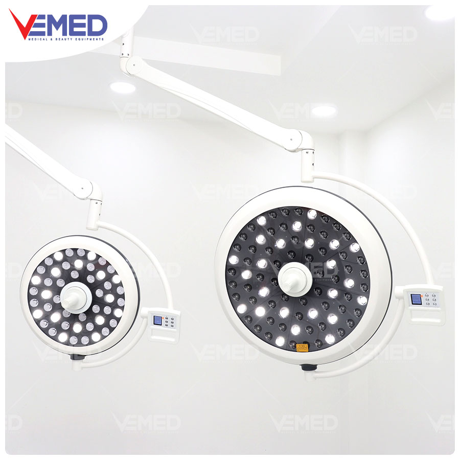 Đèn Mổ Treo Trần 2 Nhánh Bóng Đôi LED700/500