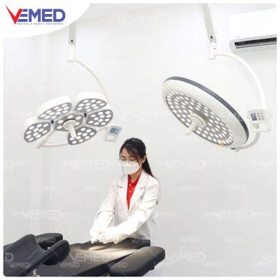 Đèn Mổ Treo Trần 2 Nhánh Bóng Đôi PETAL 5/LED700