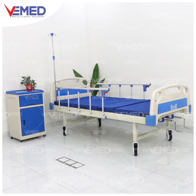 Giường bệnh nhân chỉnh cơ 2 tay quay Hi-MEC HMHB-1020