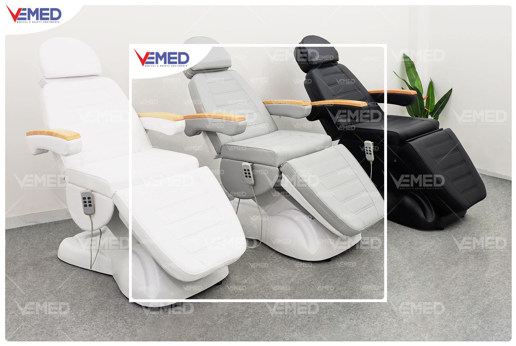 Giường spa chỉnh điện tay gỗ Hi-MEC HMBB-C810 - Hình ảnh 3